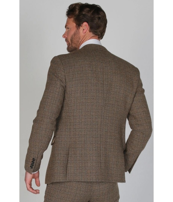 Ralph - Men's Tweed Brown Blazer