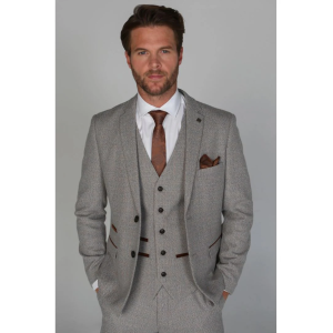 Ralph – Men’s Cream Tweed Blazer