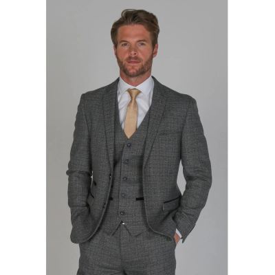 Ralph - Men's Navy Tweed Blazer