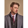 Sanford - Men's Grey Wool Blend Overcoat