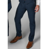 Scott - Men's Blue Tweed Checked Trousers1 Review