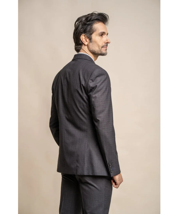 Seeba - Men's Classic Charcoal Blazer