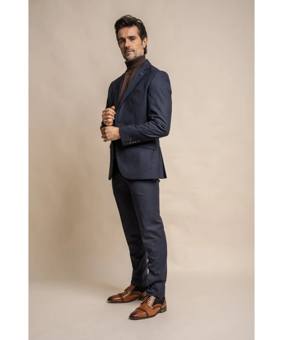 Seeba - Men's Classic Navy Blue Blazer