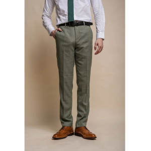 Seeba – Men’s Classic Charcoal Trousers