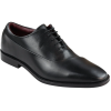 Mens Laced Real Leather Derby Shoes Smart Formal Classic Black