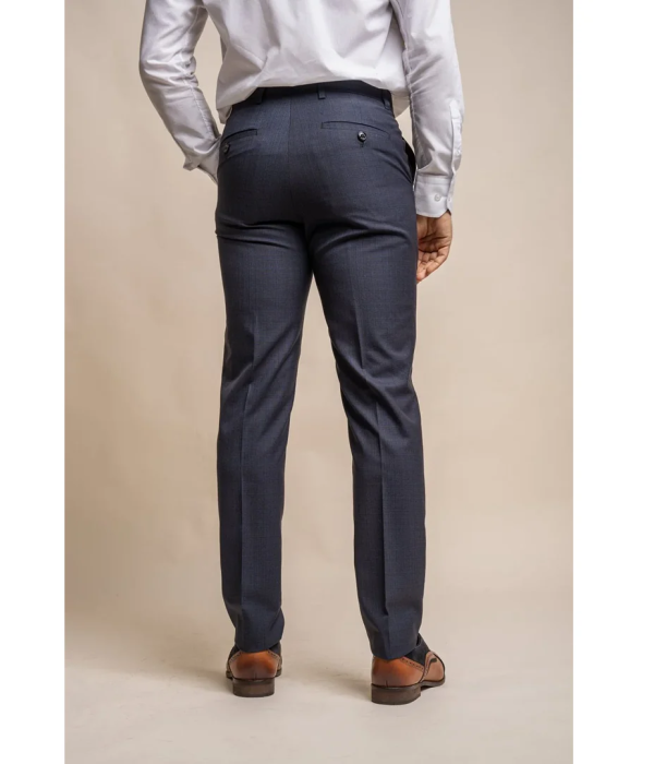 Seeba - Men's Classic Navy Blue Trousers