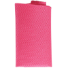 Men's Tie Pocket Sqaure Set Formal Solid Necktie - Fuschia