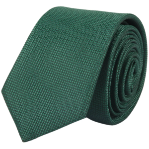 Men’s Tie Pocket Sqaure Set Formal Solid Necktie – Green