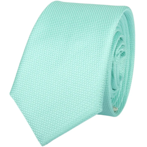 Men’s Tie Pocket Sqaure Set Formal Solid Necktie – Mint