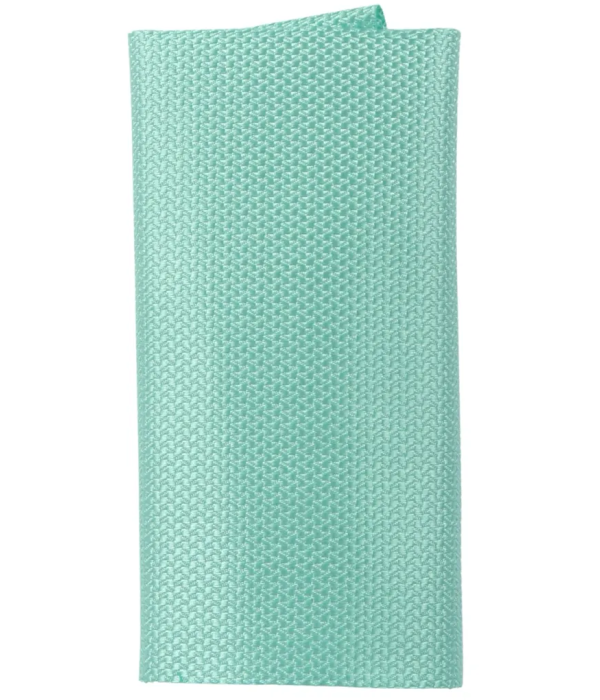 Men's Tie Pocket Sqaure Set Formal Solid Necktie - Mint