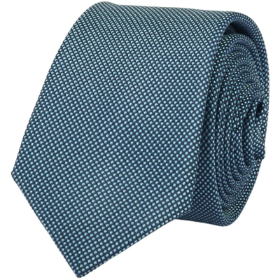 Men's Tie Pocket Sqaure Set Formal Solid Necktie - Turquoise