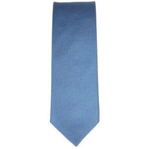 Men’s Tie Pocket Sqaure Set Formal Solid Necktie – Sky Blue