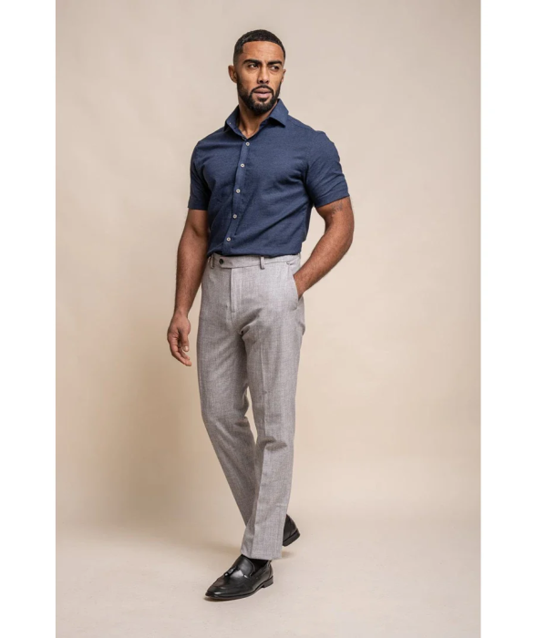 Tokyo - Men's Grey Trousers