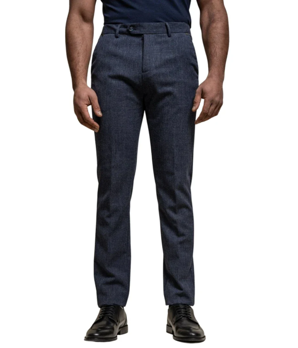 Tokyo - Men's Navy Blue Trousers