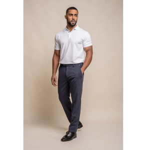 Tokyo – Men’s Navy Blue Trousers