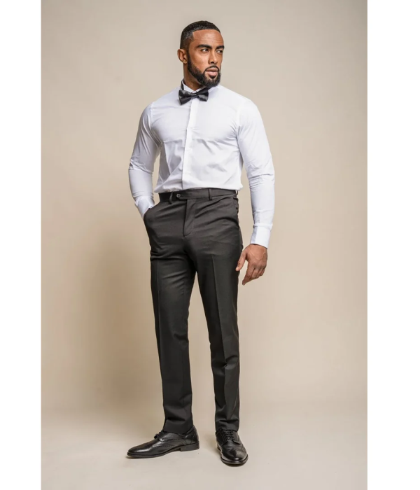 Tux - Men's Black Classic Tuxedo Trousers