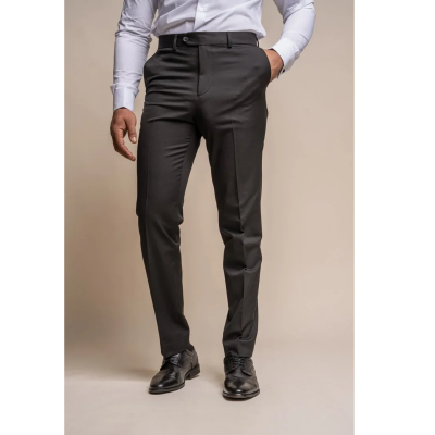 Tux - Men's Black Classic Tuxedo Trousers