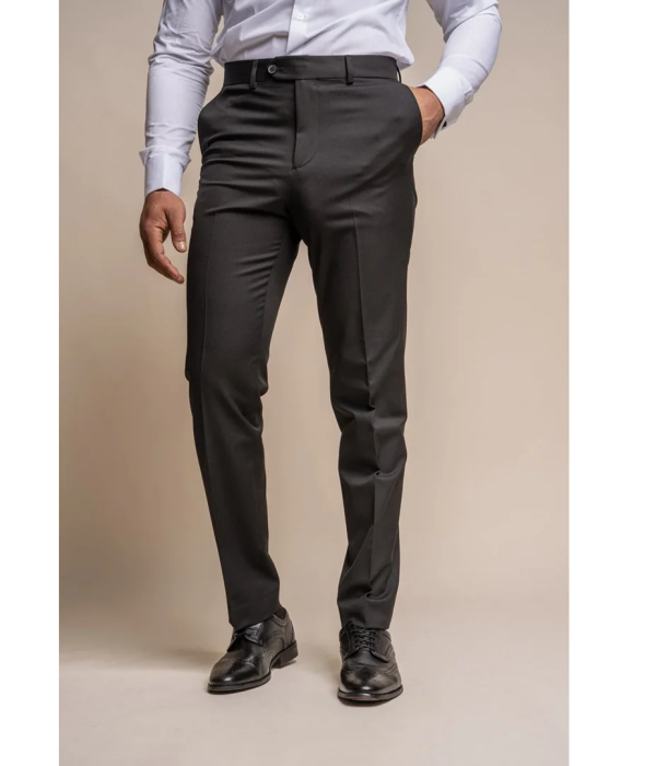 Tux - Men's Black Classic Tuxedo Trousers