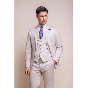 Valencia – Men’s Classic Cream Blazer