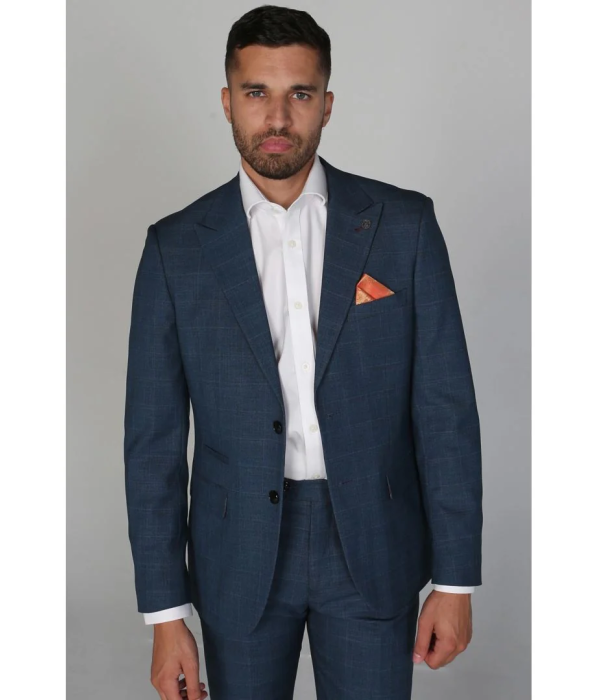 Viceroy - Men's Blue Check Blazer