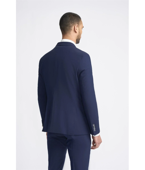 Victorious - Men's Navy Blue Double Breasted Blazer