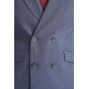 Victorious - Men's Grey 2 Piece Double Breasted Suit