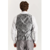 Edward - Men's Grey 3 Piece Stitch Lapel Classic Suit