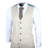 IM05 - Men's 3 Piece Cream Classic Wedding Suit