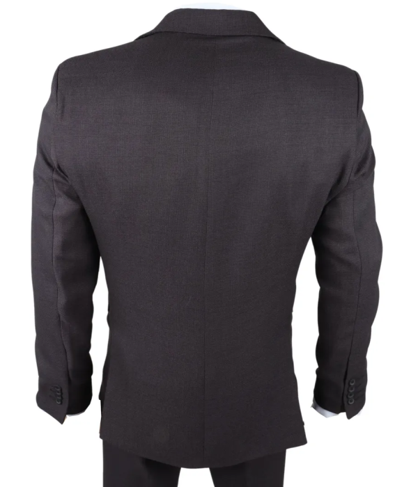 IM06 - Men's 3 Piece Charcoal Grey Classic Suit