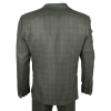IM12 - Men's 3 Piece Green Check Suit