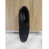 Men's Slip On Black Lightweight Suede Loafers