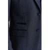 Regent - Men's Navy 3 Piece Prince Of Wales Checked Suit