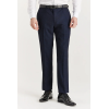 Regent - Men's Navy 3 Piece Prince Of Wales Checked Suit
