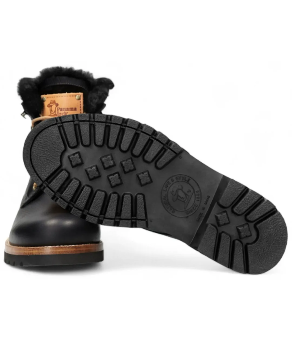 P03 Aviator - Men's Black Leather Ankle Boots