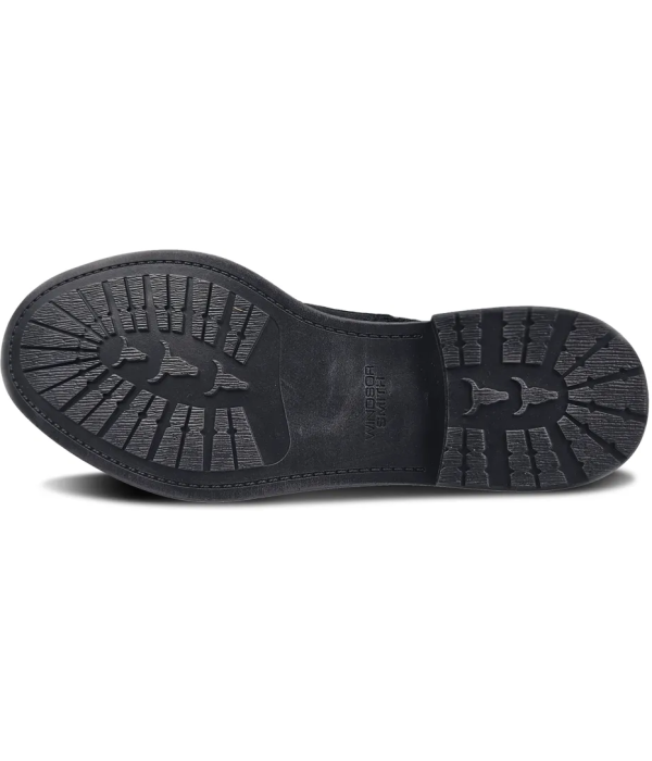 Sebastian - Men's Black Lace Up Leather Desert Boots