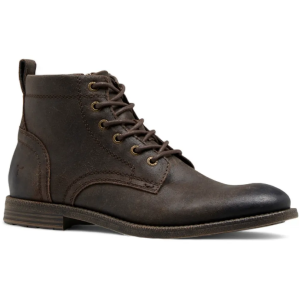 Sebastian - Men's Brown Lace Up Leather Desert Boots
