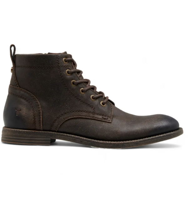 Sebastian - Men's Brown Lace Up Leather Desert Boots