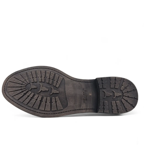 Sergio - Men's Brown Slip On Leather Chelsea Boots