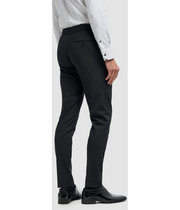 Aspen - Men's Black 2 Piece Double Breasted Tuxedo Suit