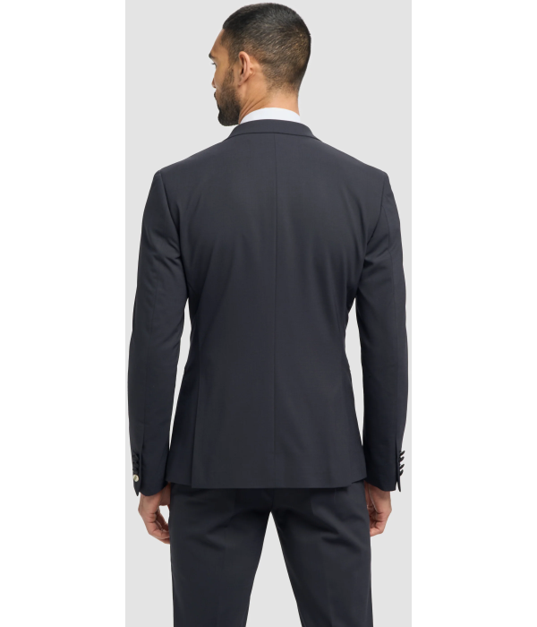 Aspen - Men's Navy 2 Piece Double Breasted Tuxedo Suit