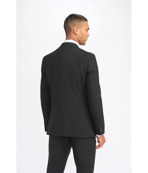 Malibu - Men's Black 3 Piece Tailored Fit Suit
