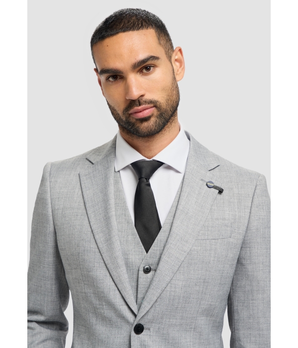 Malibu - Men's Grey 3 Piece Tailored Fit Suit