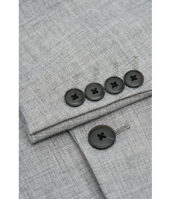 Malibu - Men's Grey 3 Piece Tailored Fit Suit