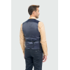 Torino - Men's 3 Piece Tailored Fit Navy Check Suit