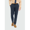 Torino - Men's 3 Piece Tailored Fit Navy Check Suit