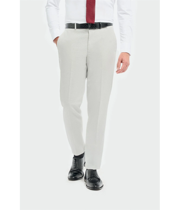 Tropez - Men's 3 Piece Grey Tailored Fit Suit