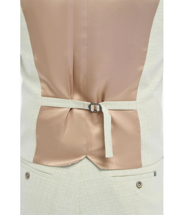 Tropez - Men's 3 Piece Sage Green Tailored Fit Suit